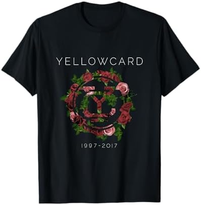 Amazon.com: Yellowcard Yellow Logo T-Shirt, Men's Unisex-Adults